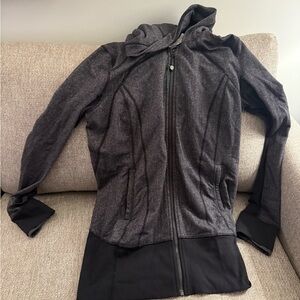 lululemon athletica Charcoal and Black Jacket
